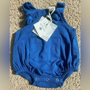 Kate Quinn. Organic cotton. Lapis blue. 0-3M